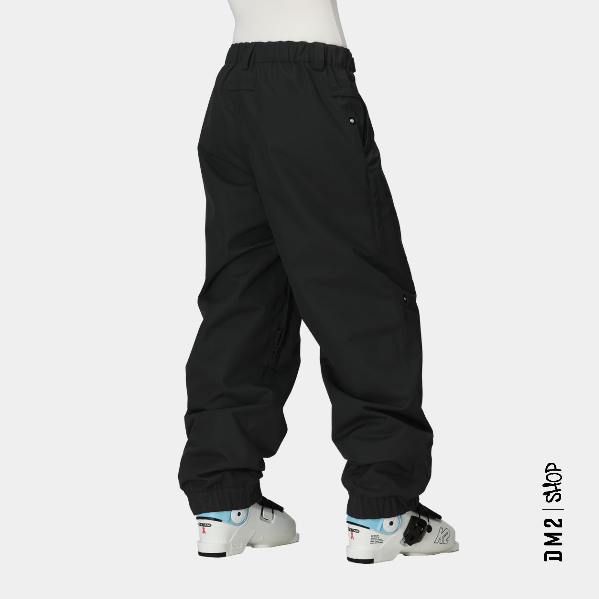 PANTALON 686 BAGGY SNOW OUTLINE NOIR POUR FEMME
