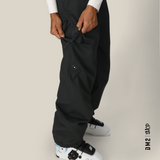 PANTALON 686 BAGGY SNOW OUTLINE NOIR POUR FEMME