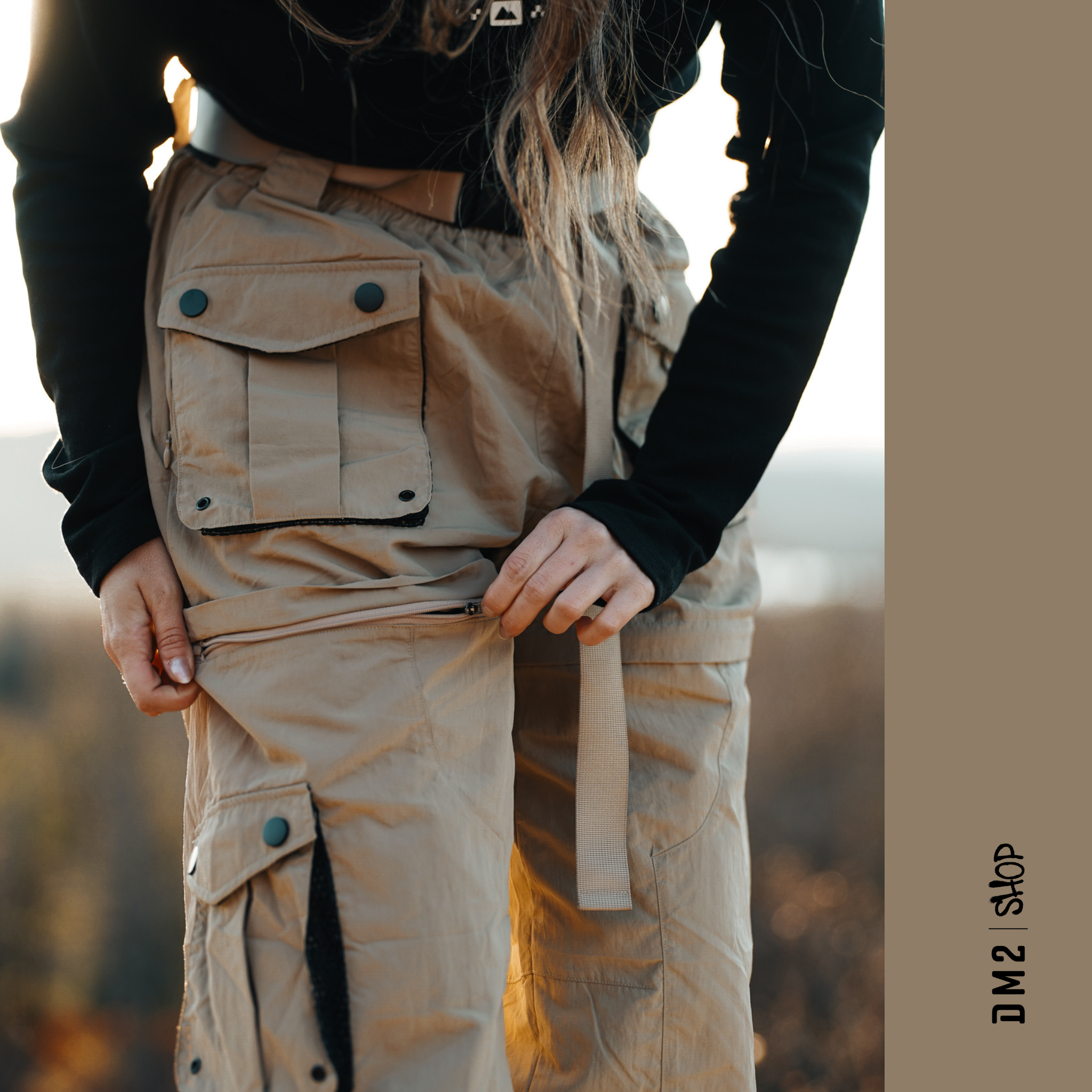 PANTALON SAHARA ZIP OFF FEMME