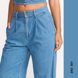 PANTALON WAVE WASHED FEMME