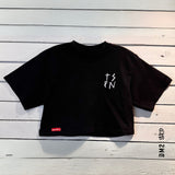 CROP TOP SPOON BRIGADE NOIR, TEASPOON - DM2 SHOP