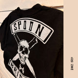 CROP TOP SPOON BRIGADE NOIR, TEASPOON - DM2 SHOP