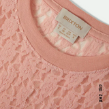 HAUT BRIXTON FEMME DOLLY DENTELLE ROSE - DM2 SHOP