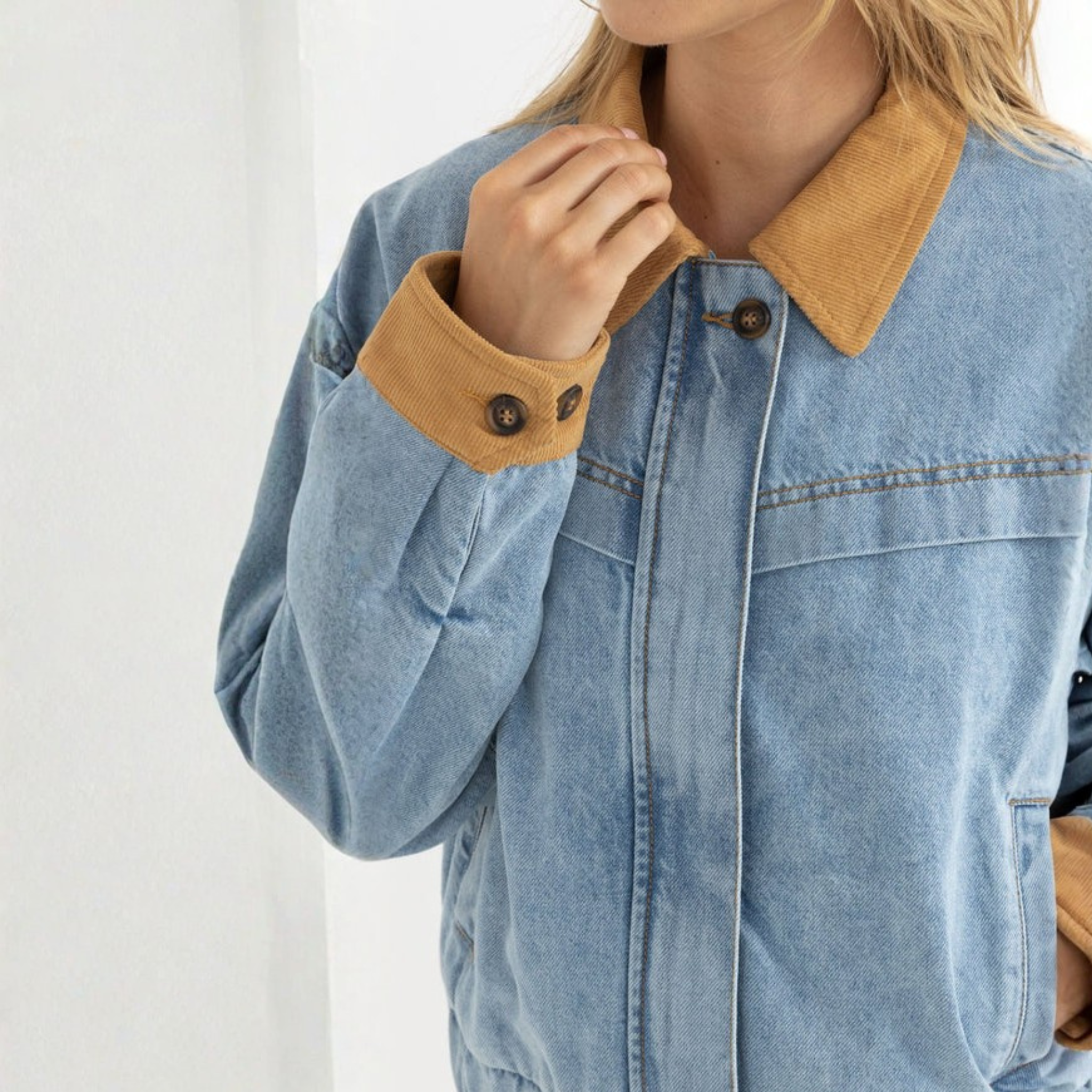 RHYTHM - JACKET DENIM - MILA INSULATED