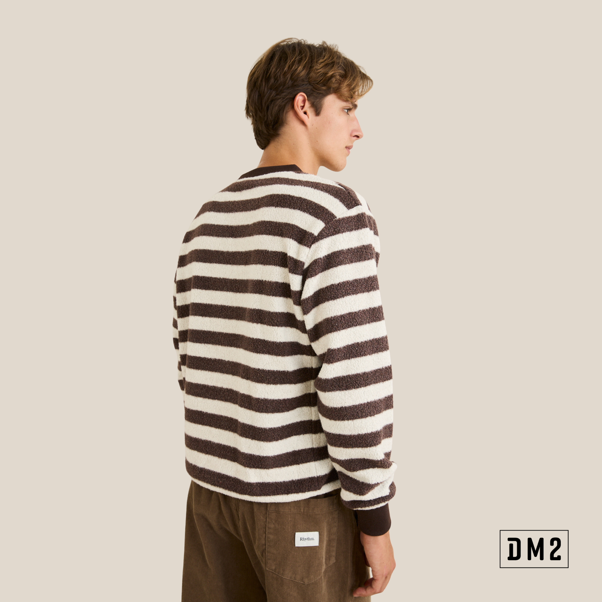 RHYTHM - STRIA SHERPA - TRICOT HOMME