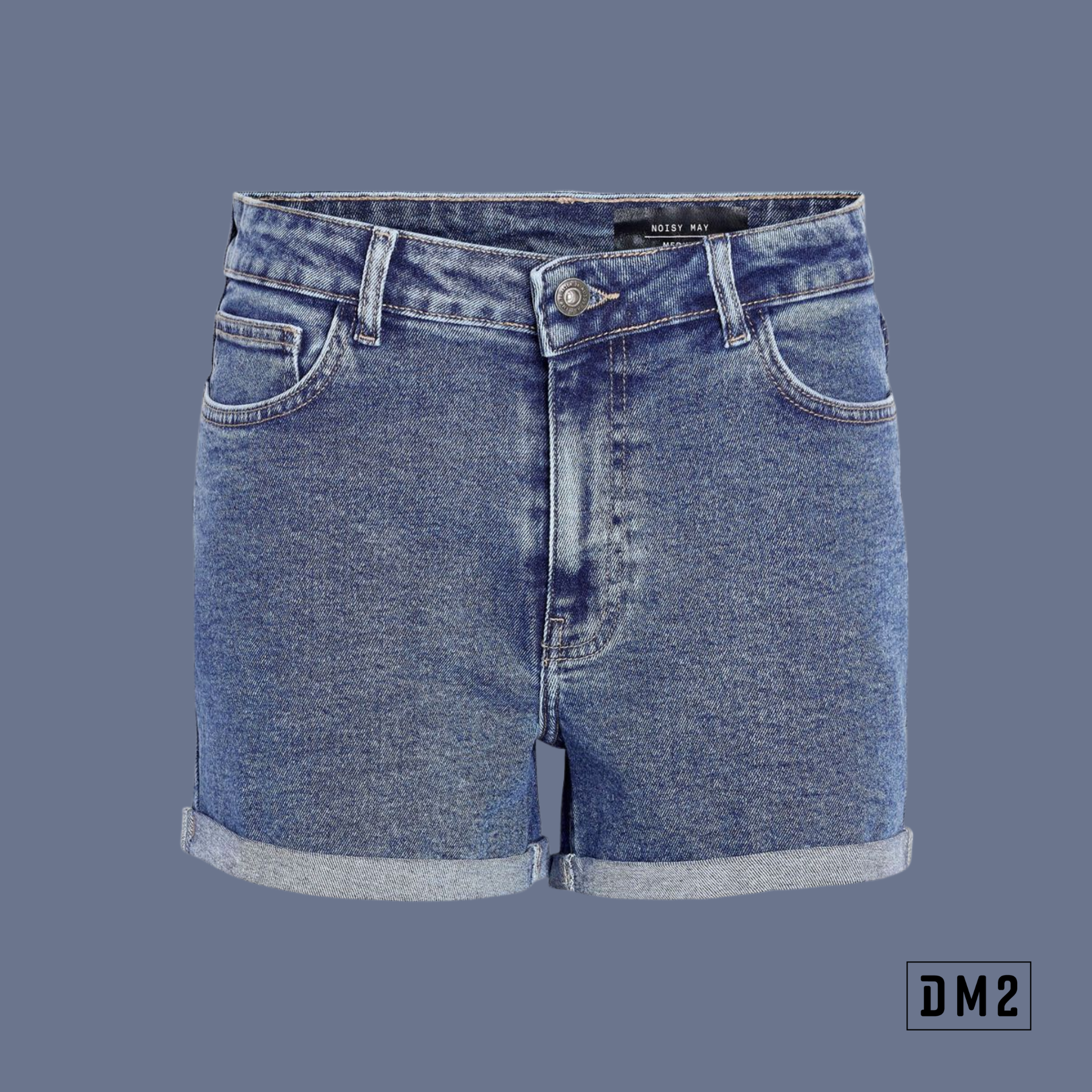 NOISY MAY - HIGH WAIST - SHORT DENIM FEMME