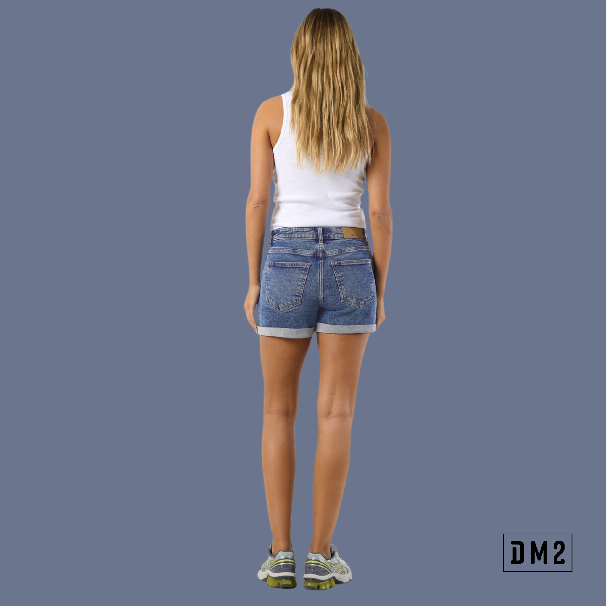 NOISY MAY - HIGH WAIST - SHORT DENIM FEMME