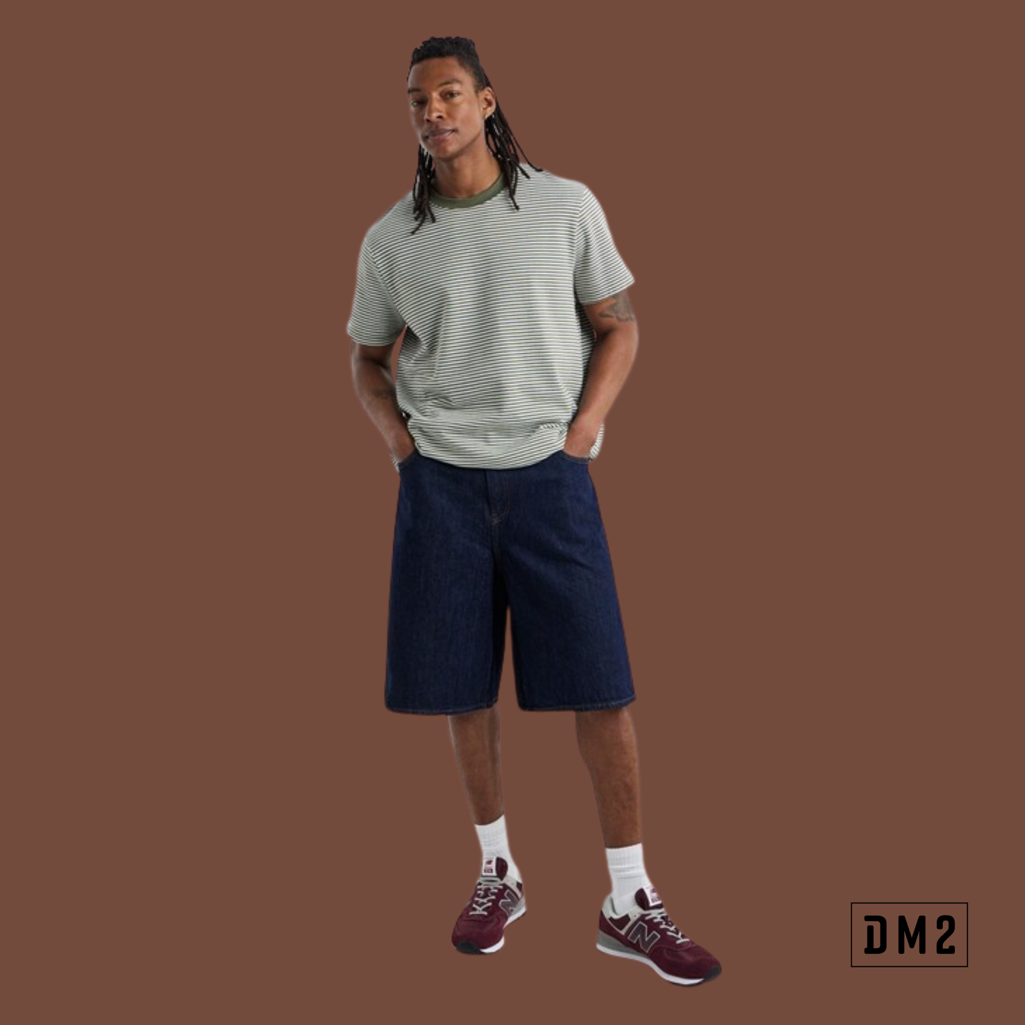 ONLY AND SONS - CARL BAGGY - SHORT DENIM RINSE