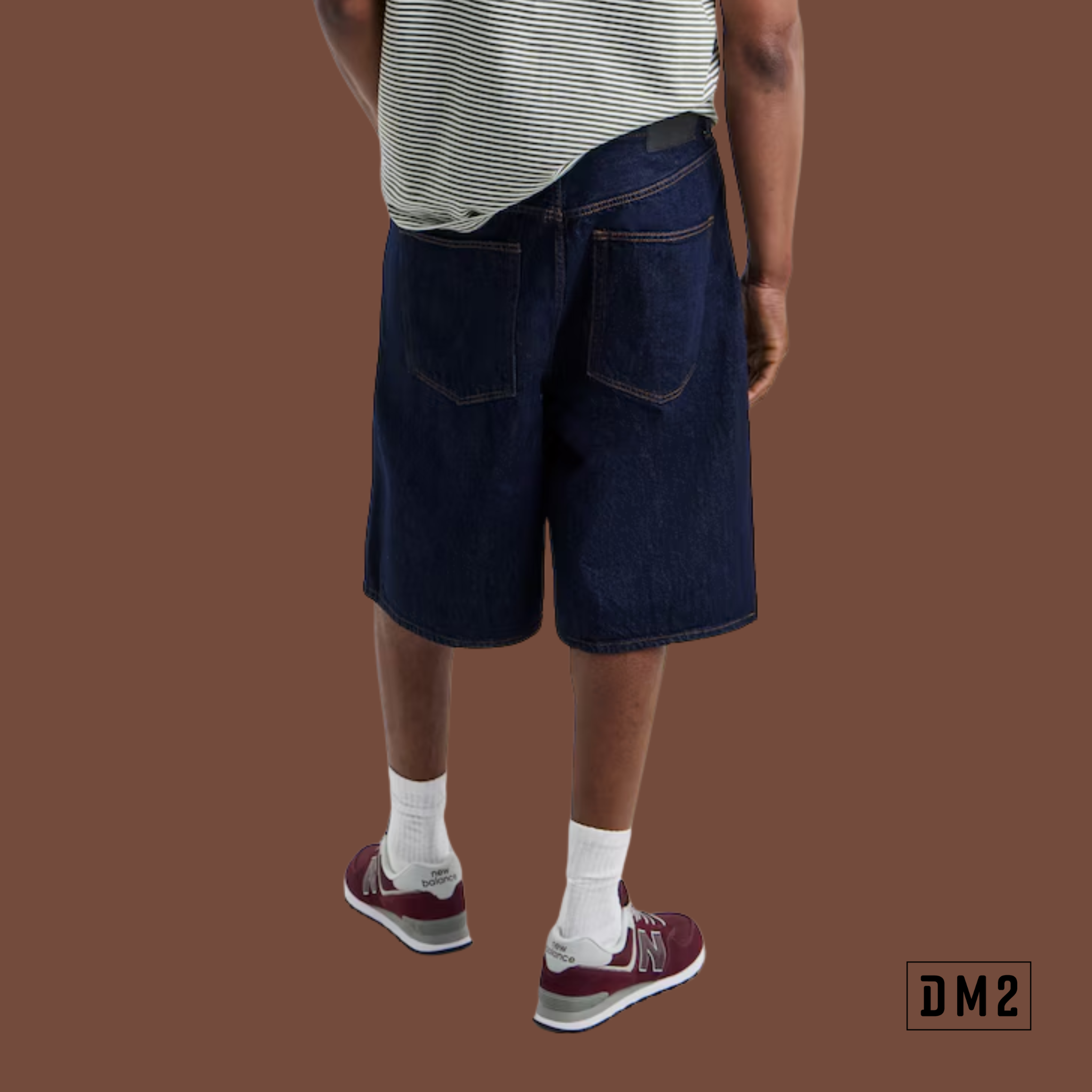 ONLY AND SONS - CARL BAGGY - SHORT DENIM RINSE
