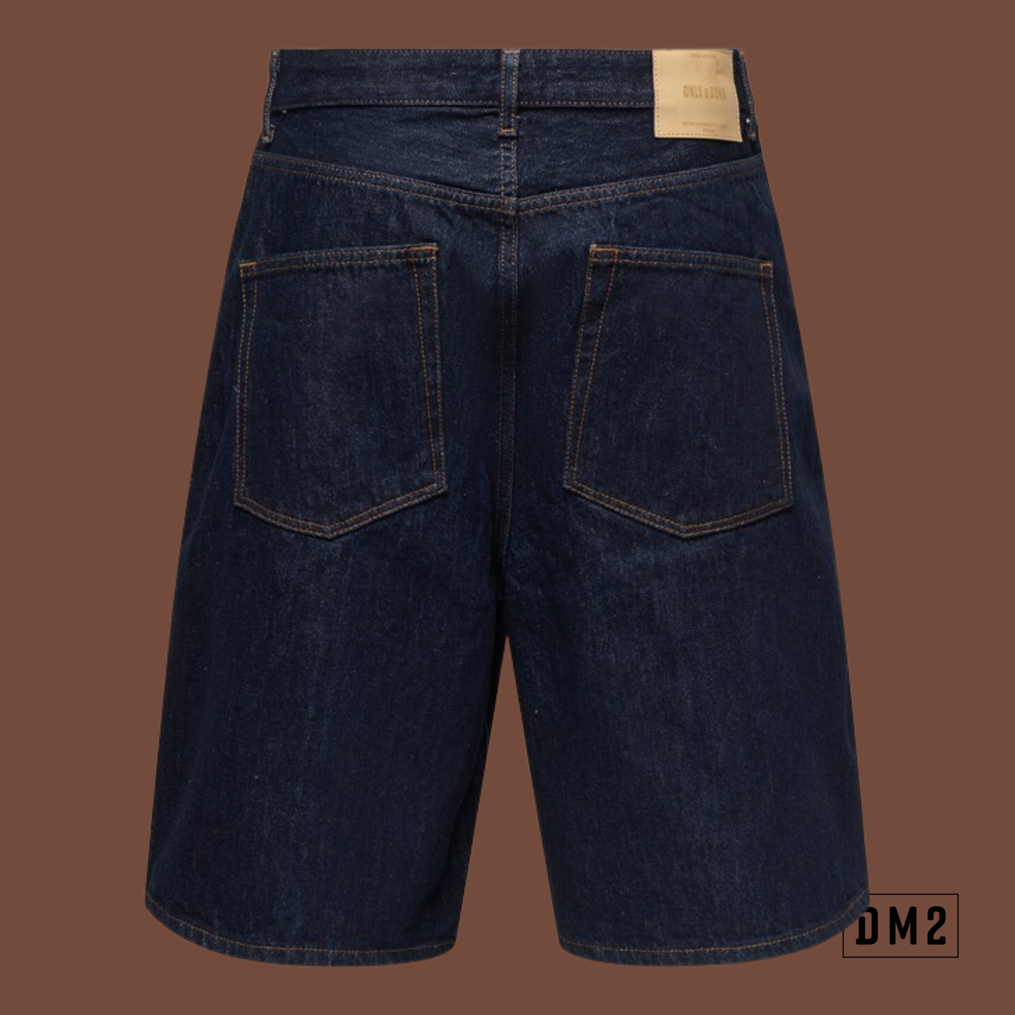 ONLY AND SONS - CARL BAGGY - SHORT DENIM RINSE