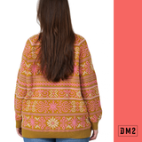 TRICOT NORDIC FLORA - FEMME
