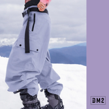 NORTH WIND - PANTALON BAGGY - SHELL SNOW FEMME - LILAS