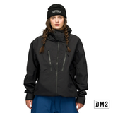 3 PLY RIPSTOP - MANTEAU SNOW UNISEXE - SHELL NOIR