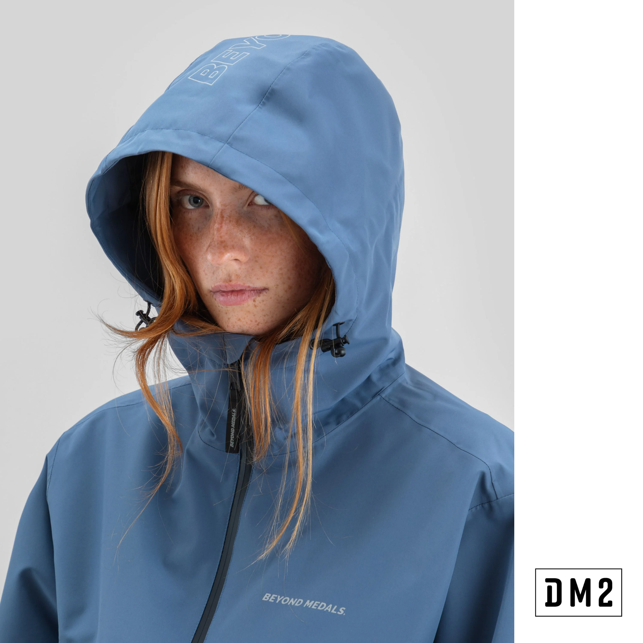 PARK JACKET - MANTEAU SHELL - BEYOND MEDALS - BLEU
