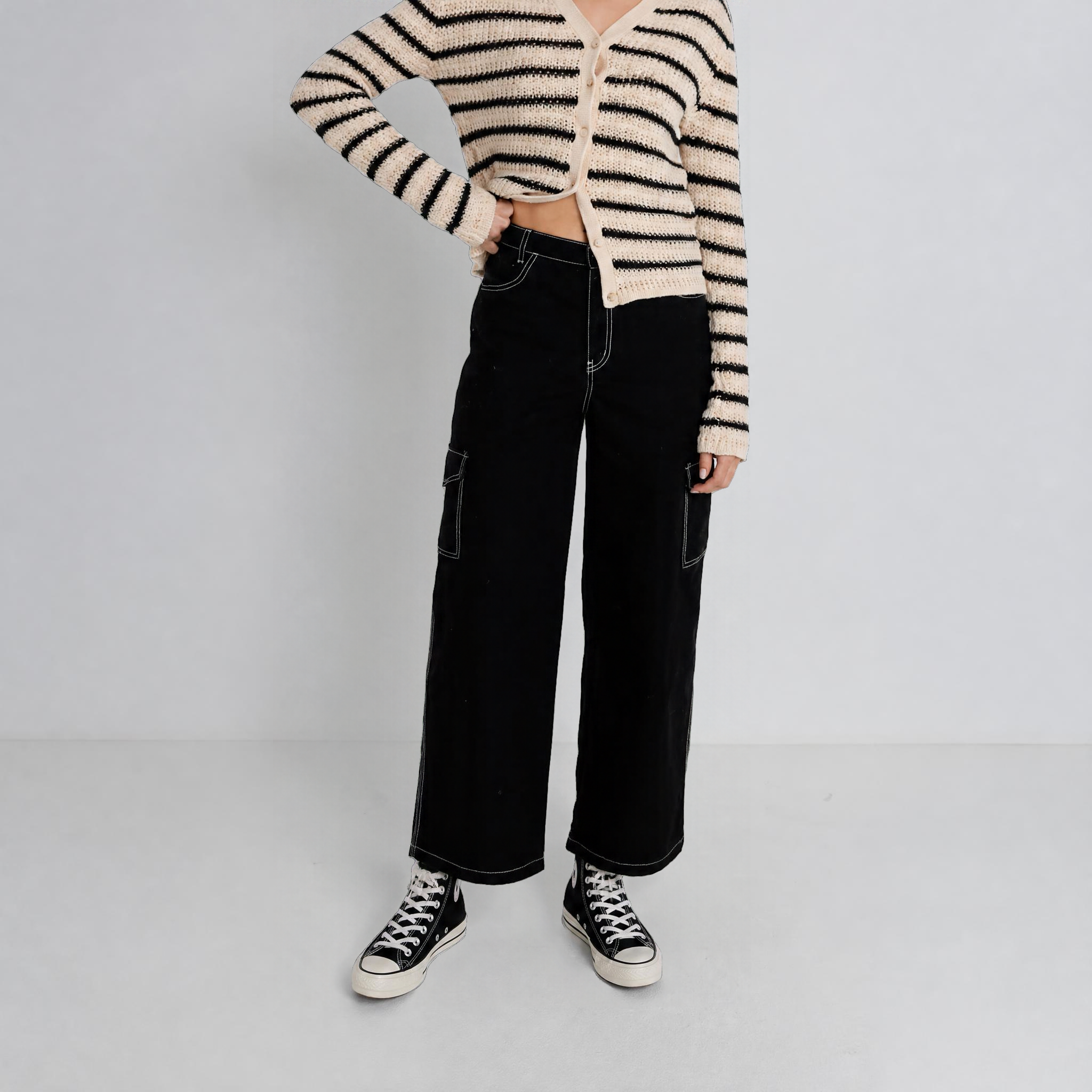 BAYSIDE - PANTALON CARGO FEMME - RHYTHM