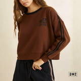 CONTRAST SLOUCHY - CREWNECK FEMME - RHYTHM
