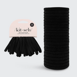 ÉLASTIQUE À CHEVEUX ECO FRIENDLY NOIR