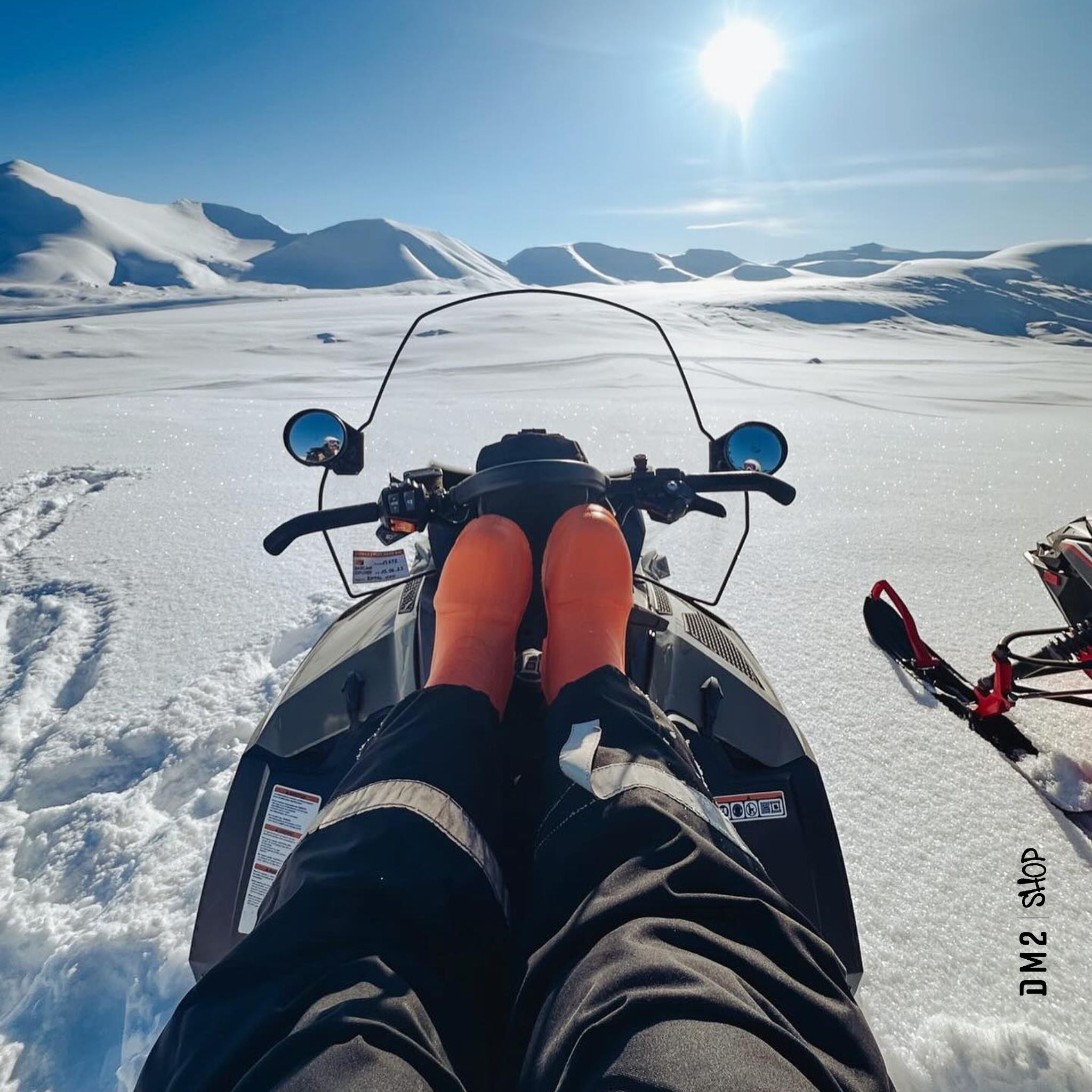 BOTTES ISOLÉES UNISEXE NISEKO 3.0 ORANGE, FUBUKI - DM2 SHOP