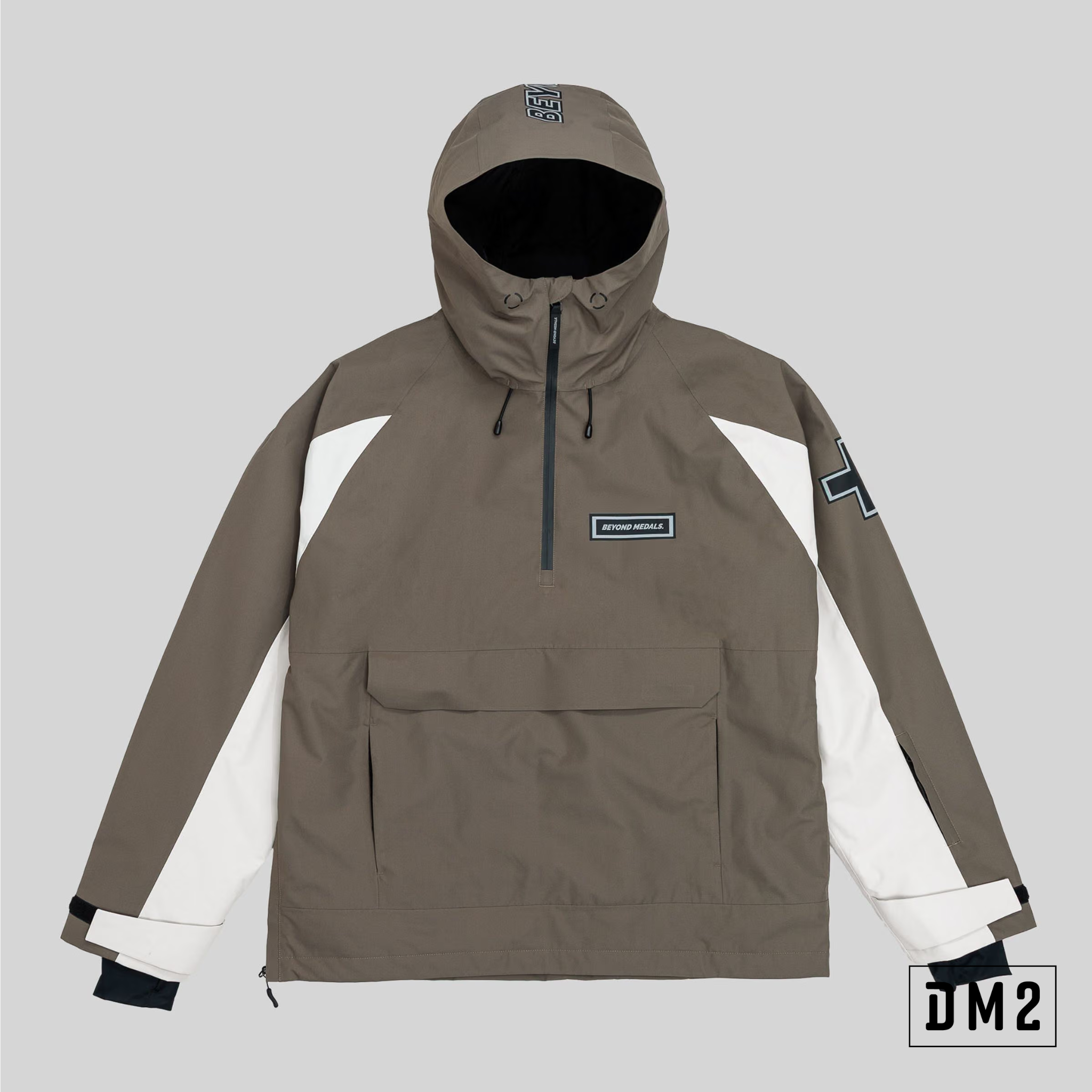 RETRO ANORAK - BEYOND MEDALS - BRUN