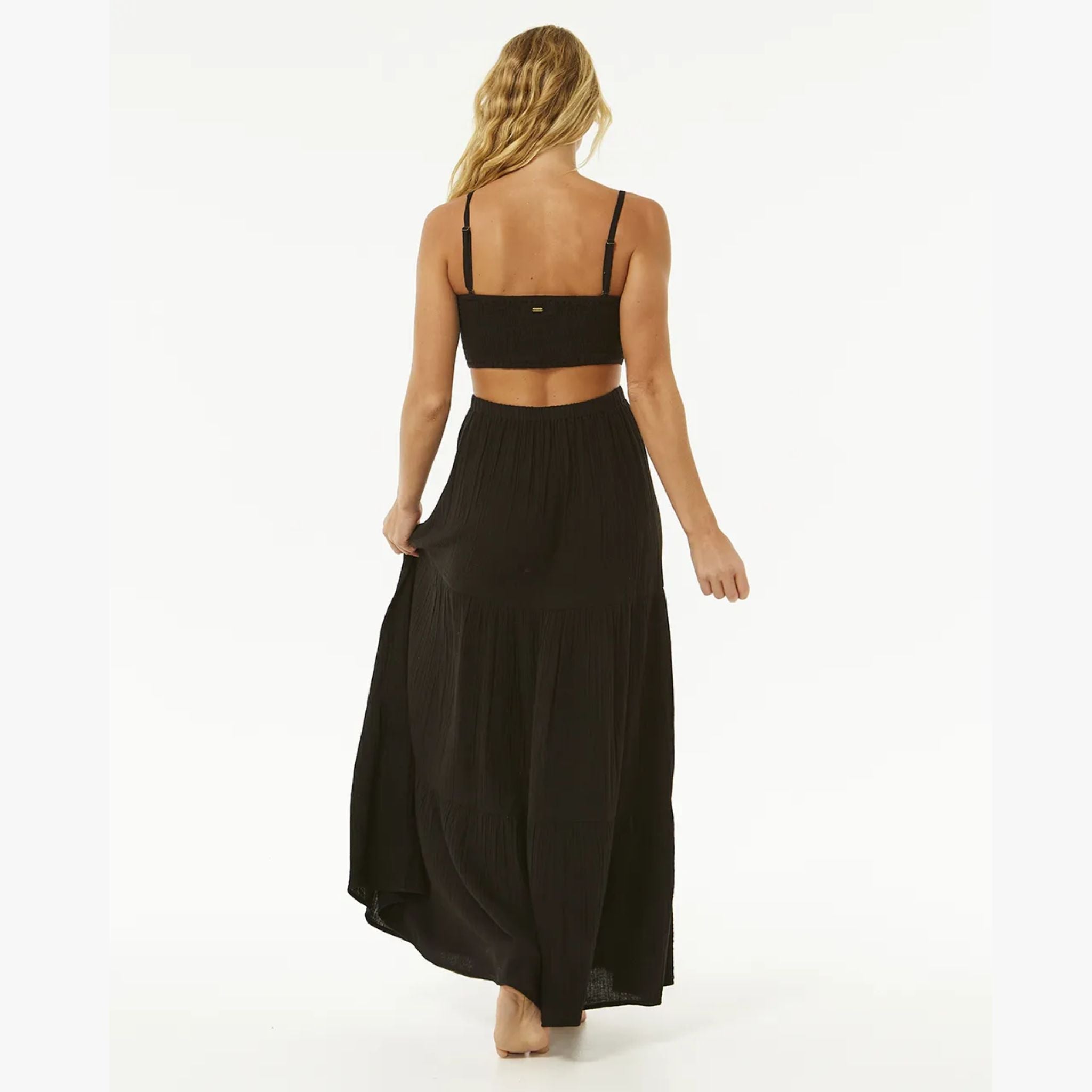 ROBE PREMIUM SURF MAXI DRESS NOIR RIP CURL - DM2 SHOP