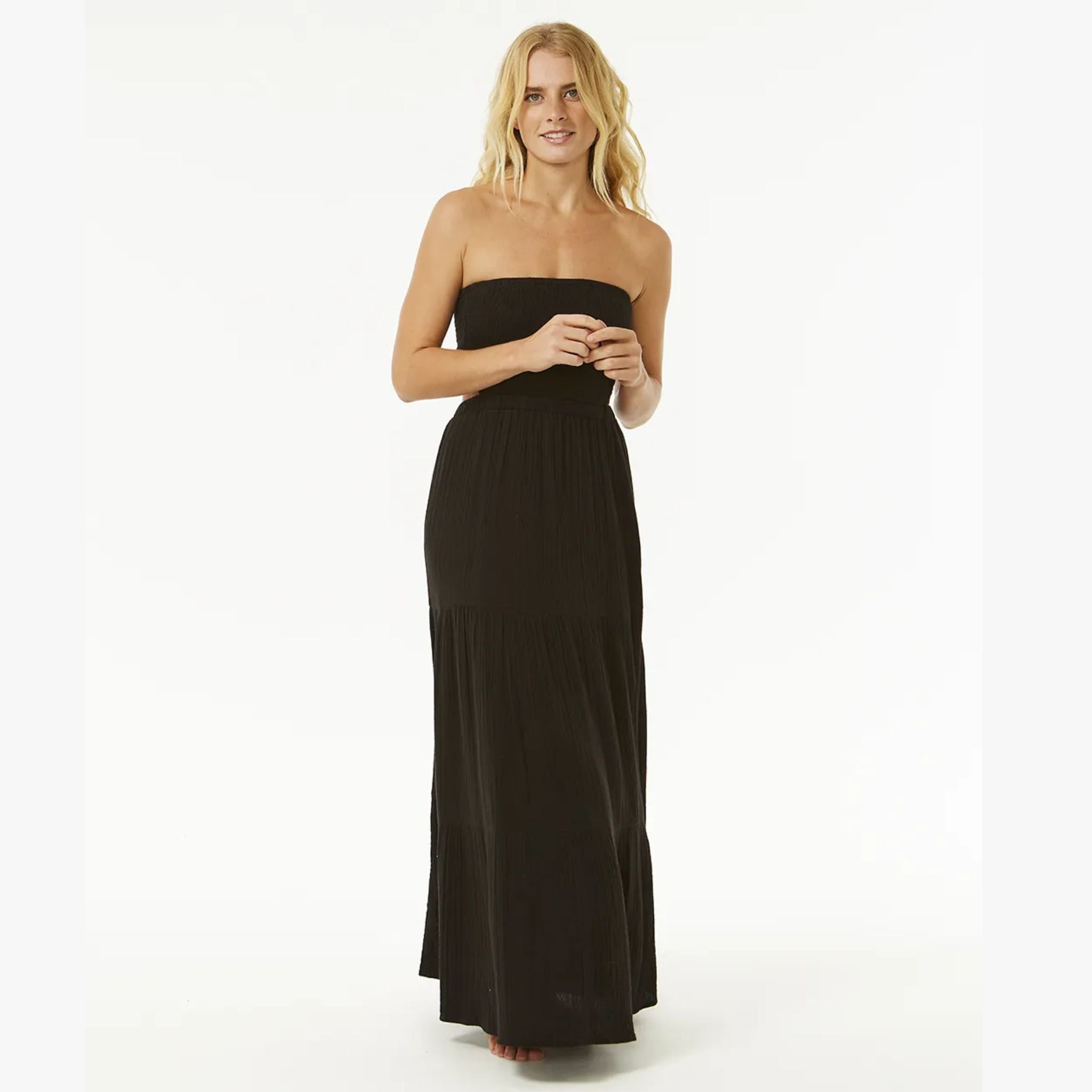 ROBE PREMIUM SURF MAXI DRESS NOIR RIP CURL - DM2 SHOP