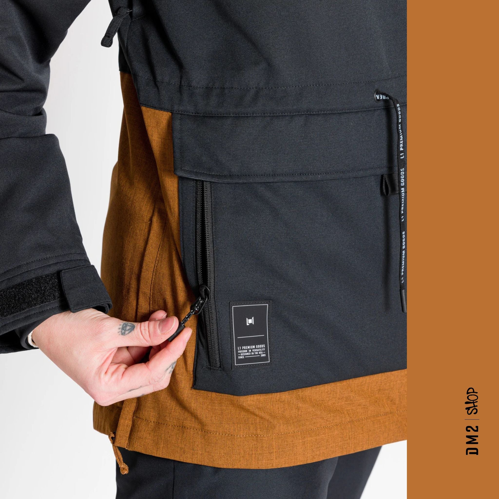 ANORAK ISOLÉ FEMME PROWLER NOIR, - DM2 SHOP