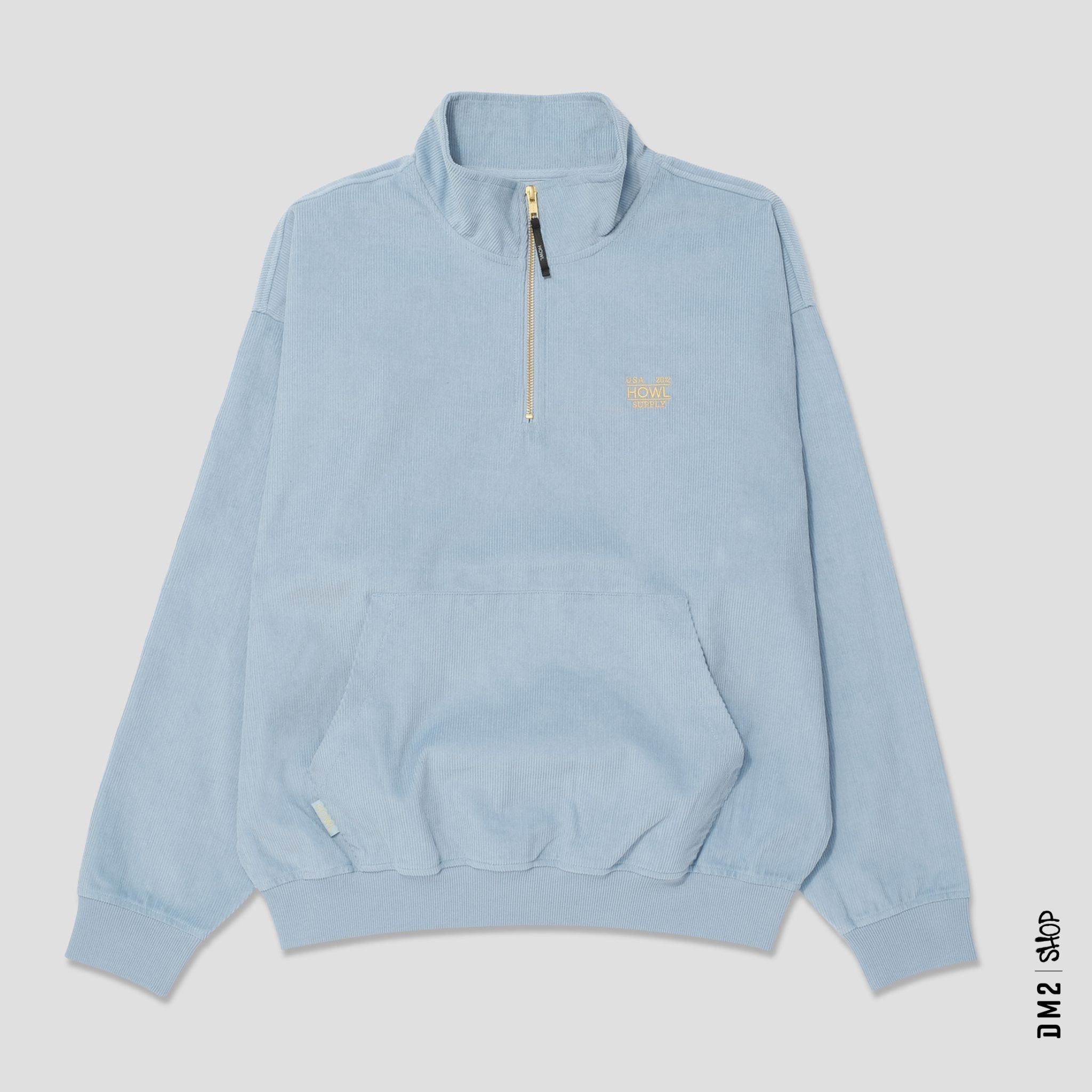 PULL DEMI ZIP CORDUROY UNISEXE HOWL - DM2 SHOP
