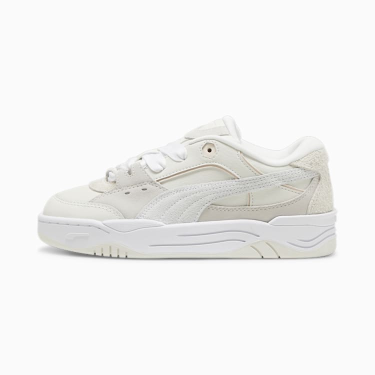 CHAUSSURES FEMME PUMA - 180 PREMIUM BLANC - GRIS - DM2 SHOP