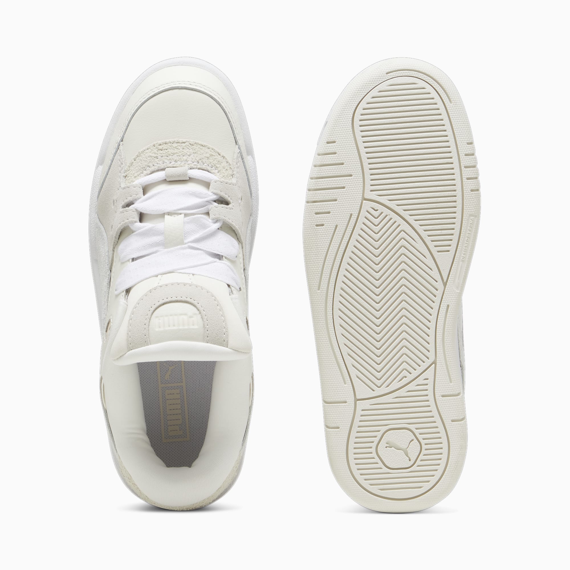 CHAUSSURES FEMME PUMA - 180 PREMIUM BLANC - GRIS - DM2 SHOP