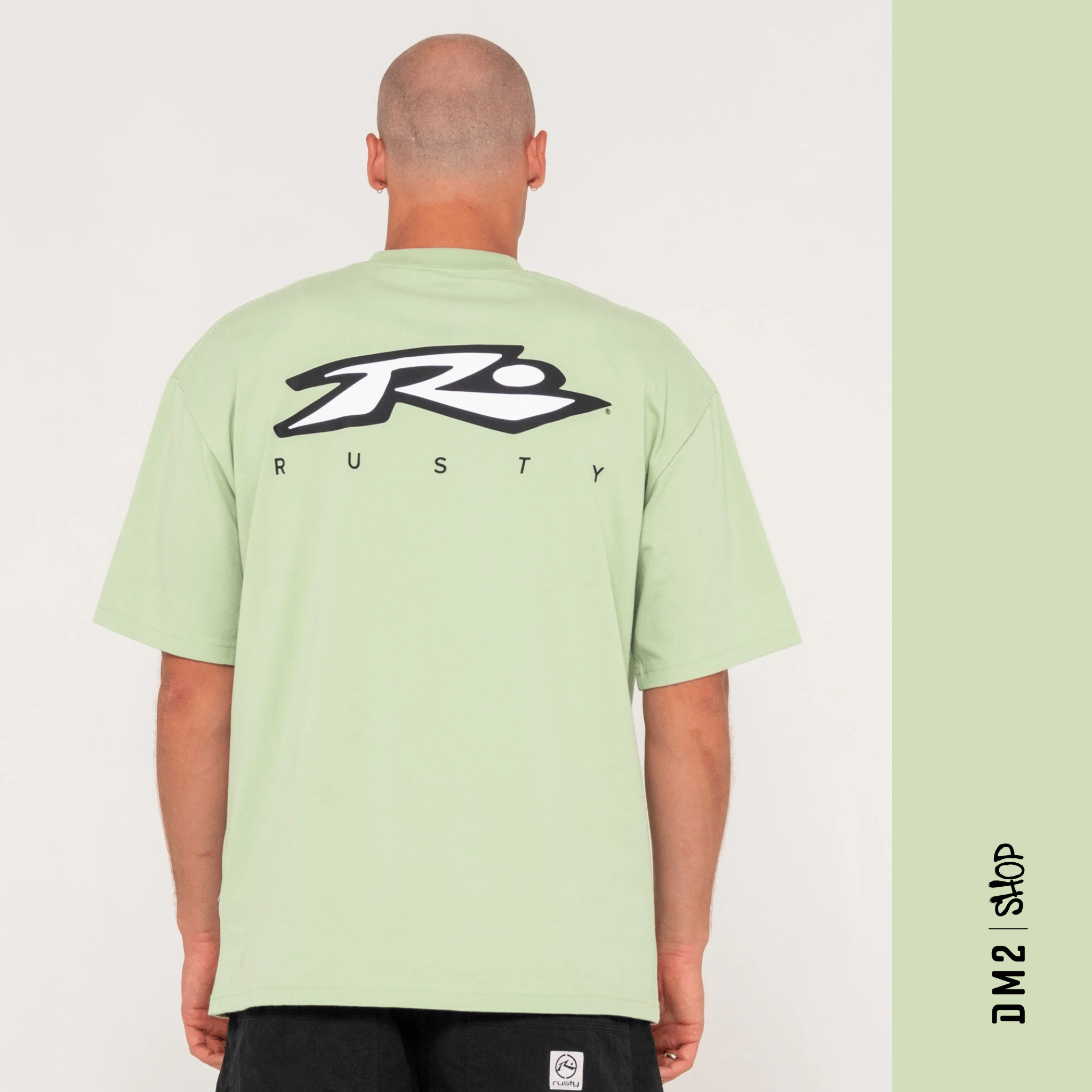 T - SHIRT RUSTY HOMME REGISTERED (2 couleurs) - DM2 SHOP