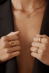 BAGUE DOLCE VITA OR TWENTY COMPASS - DM2 SHOP