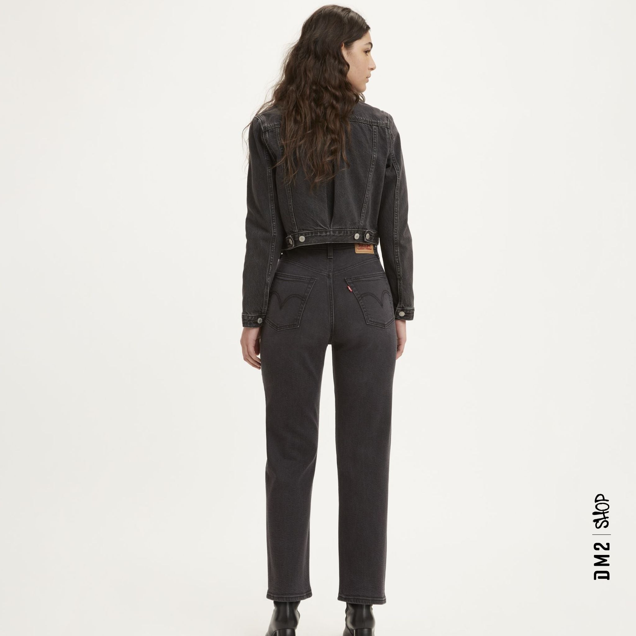 JEANS FEMME RIBCAGE ANKLE JUST A SEC, LEVI'S - DM2 SHOP