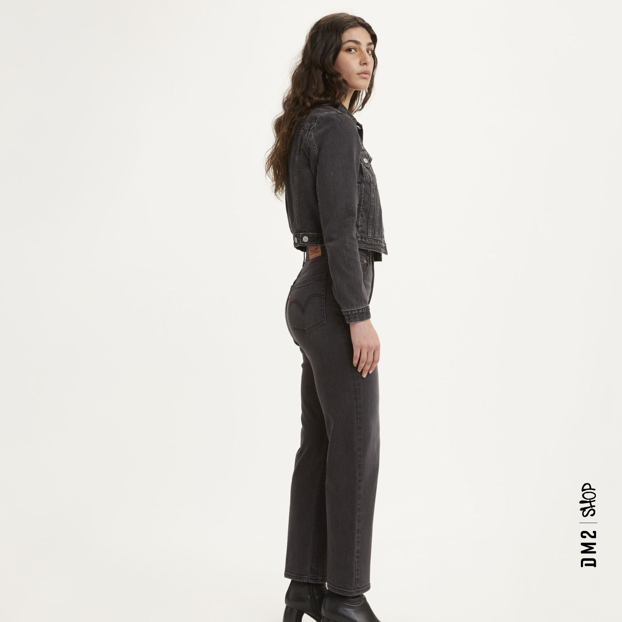 JEANS FEMME RIBCAGE ANKLE JUST A SEC, LEVI'S - DM2 SHOP