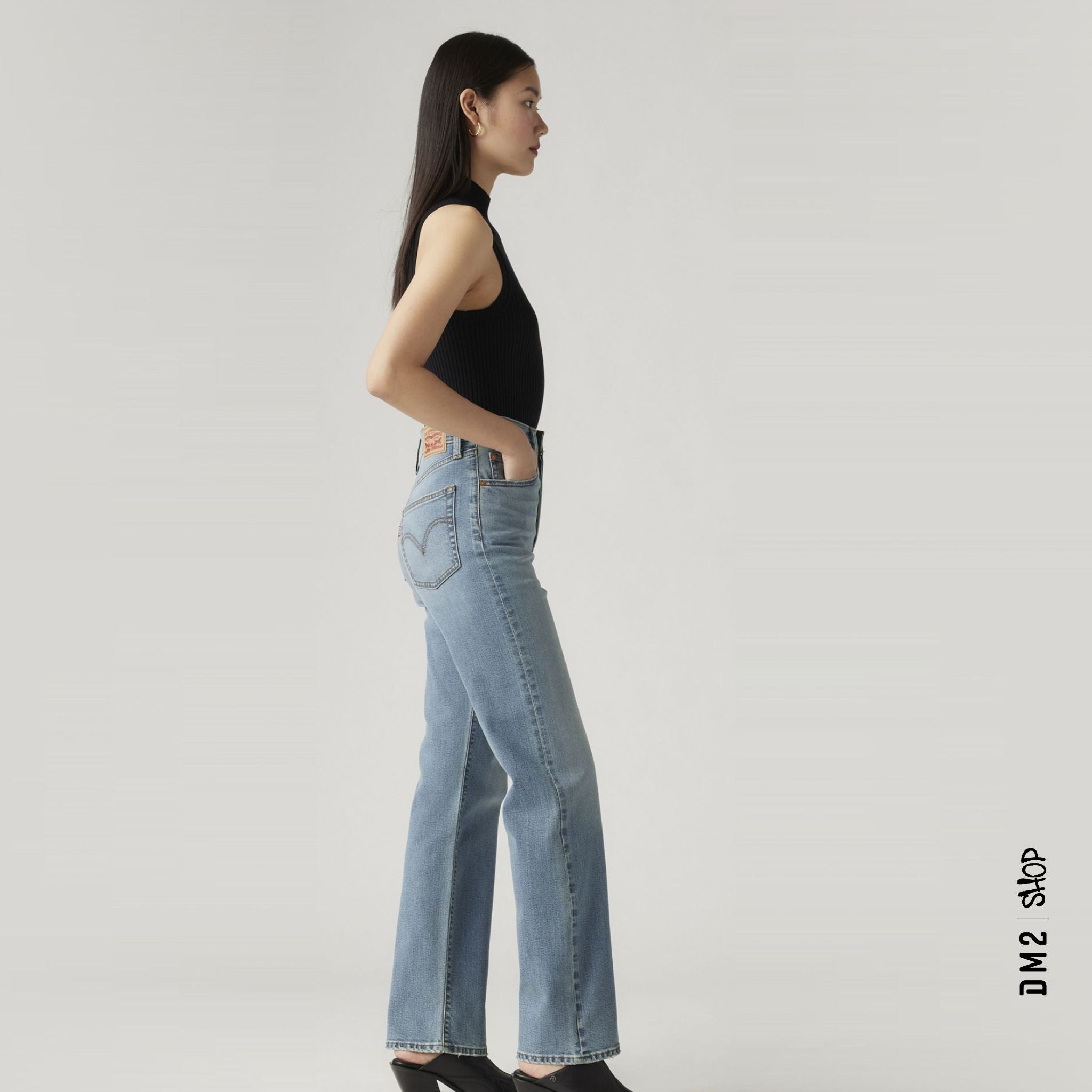 JEANS PLEINE LONGUEUR RIBCAGE, LEVI'S - DM2 SHOP