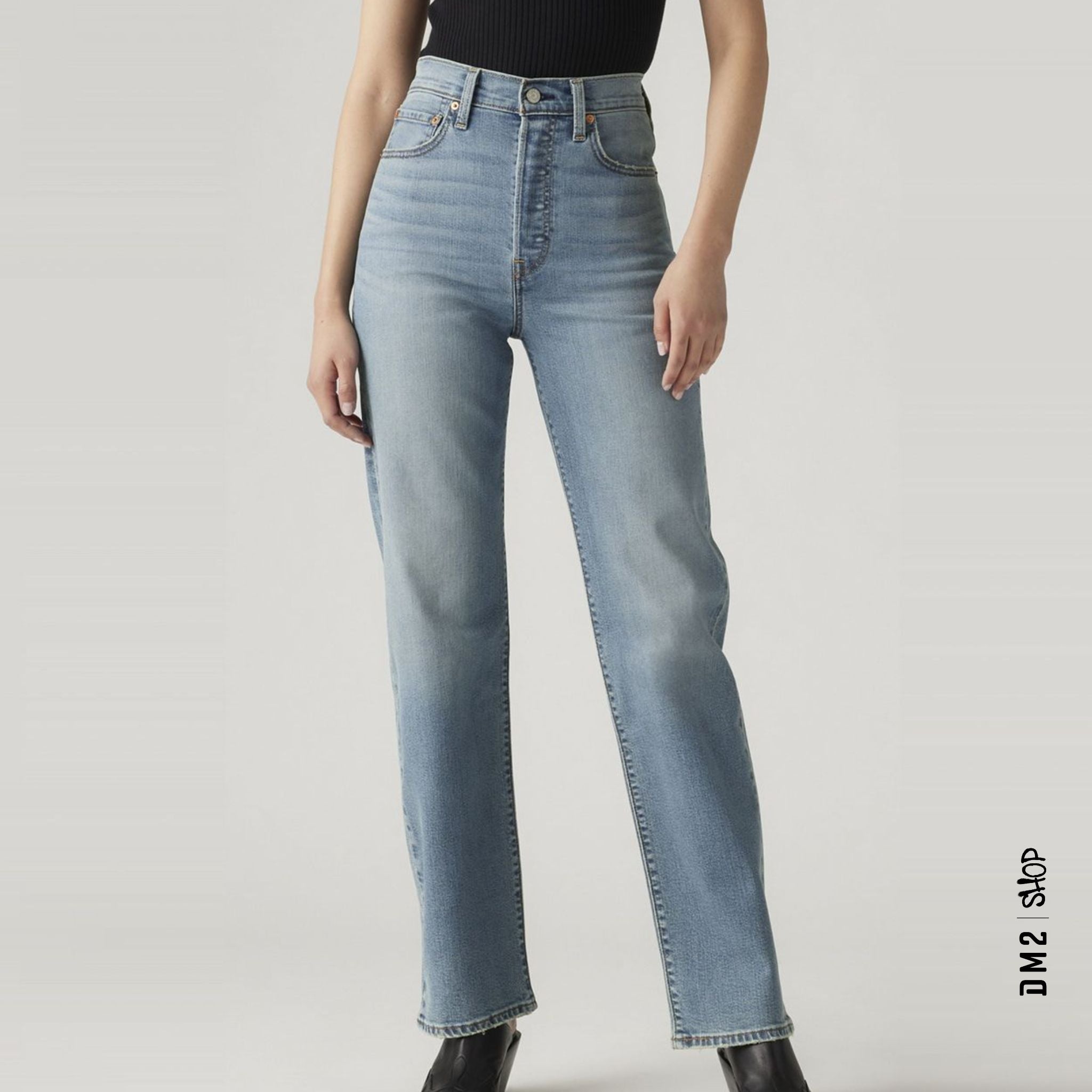 JEANS PLEINE LONGUEUR RIBCAGE, LEVI'S - DM2 SHOP