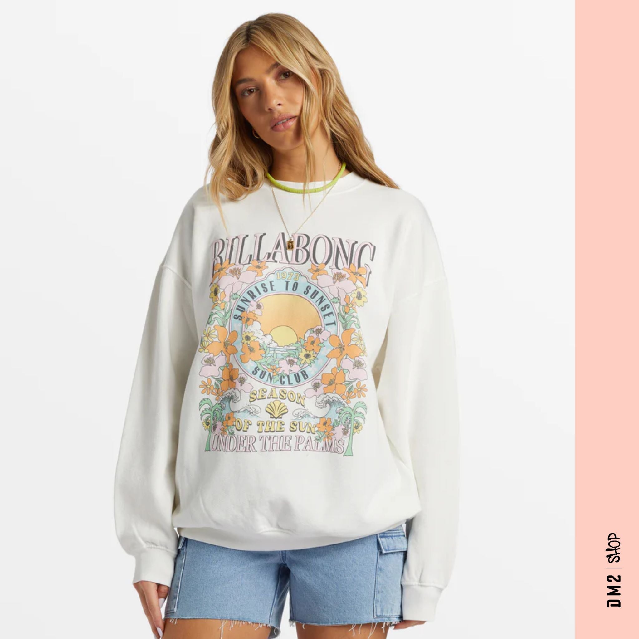 CREWNECK BILLABONG RIDE IN, 2 couleurs - DM2 SHOP