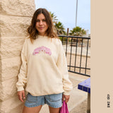 CREWNECK BILLABONG RIDE IN WHITE CAP - DM2 SHOP
