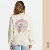 CREWNECK BILLABONG RIDE IN WHITE CAP - DM2 SHOP