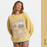 CREWNECK BILLABONG RIDE IN JAUNE - DM2 SHOP