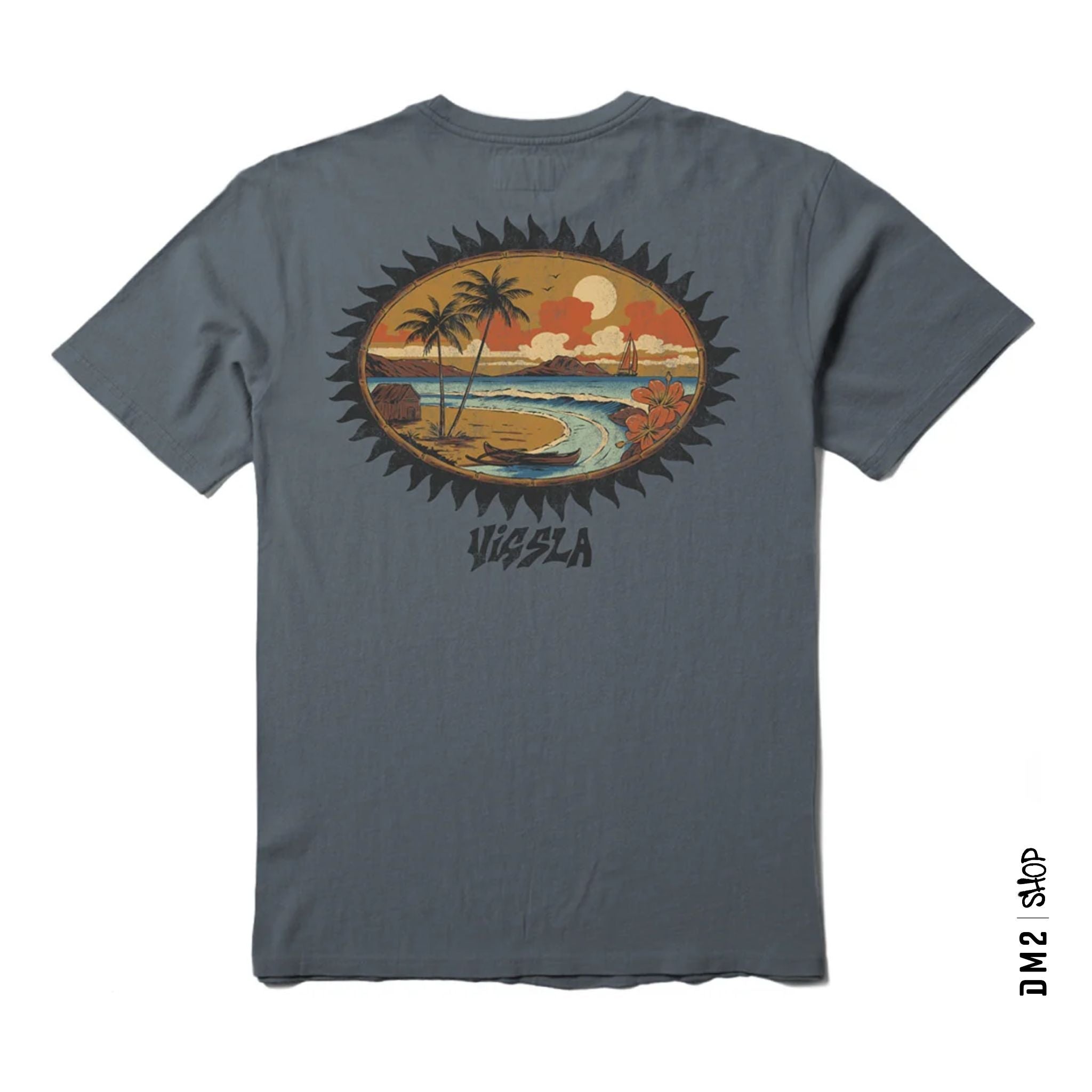 T - SHIRT HOMME RIVIERA, VISSLA - DM2 SHOP