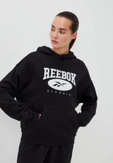 HOOD FEMME CLASSIC BIG LOGO NOIR REEBOK - DM2 SHOP