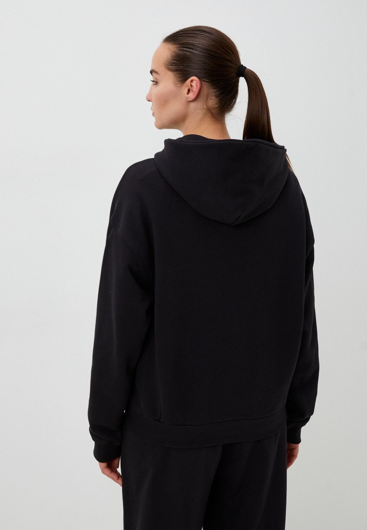 HOOD FEMME CLASSIC BIG LOGO NOIR REEBOK - DM2 SHOP