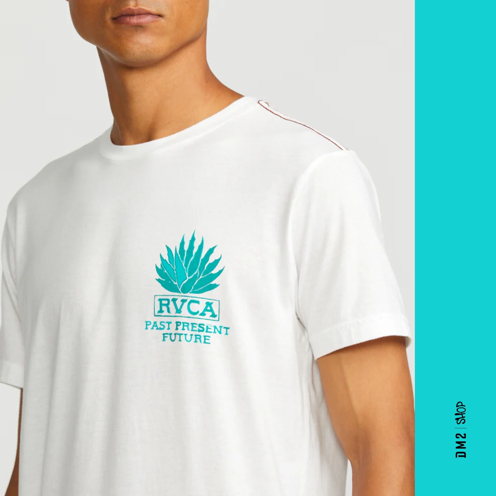 T - SHIRT HOMME RVCAGAVE BLANC, RVCA - DM2 SHOP