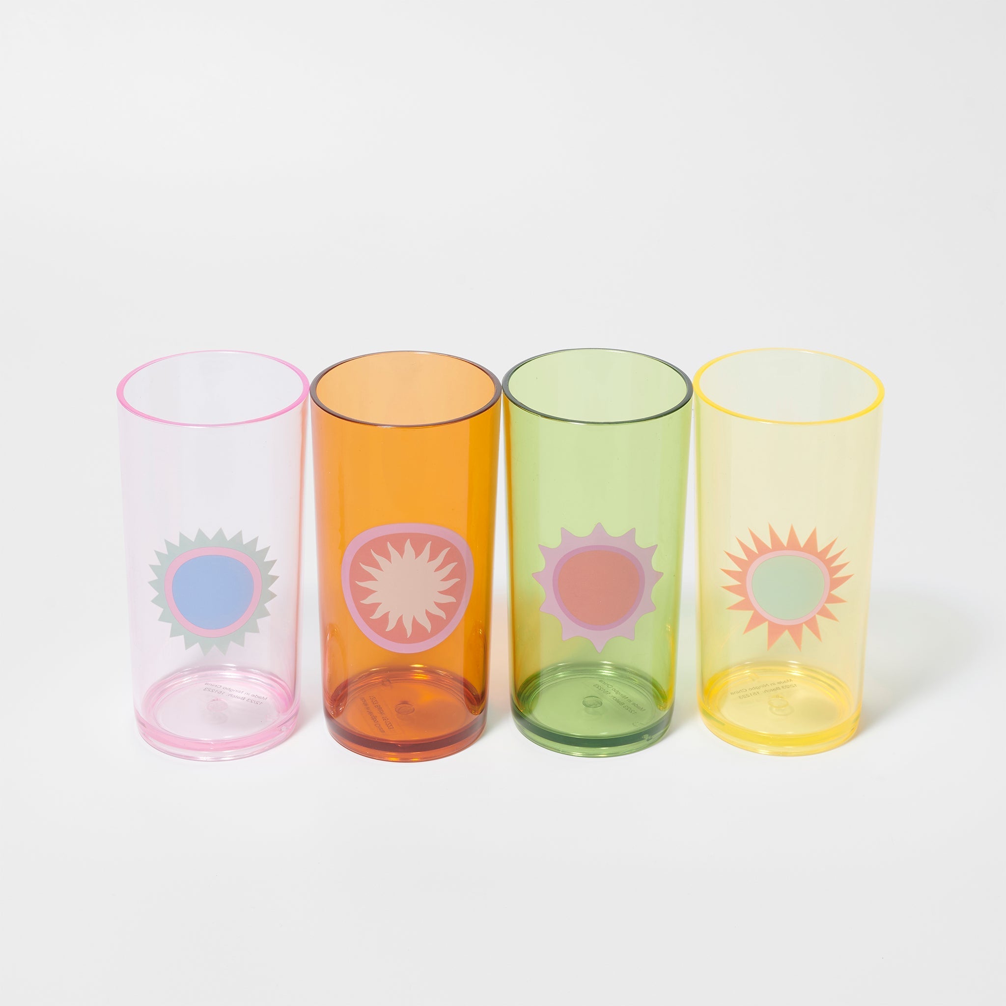 4 VERRES TALL TUMBLER POOLSIDE - DM2 SHOP