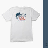 T - SHIRT HOMME SAILFISH BLANC SALTY CREW - DM2 SHOP