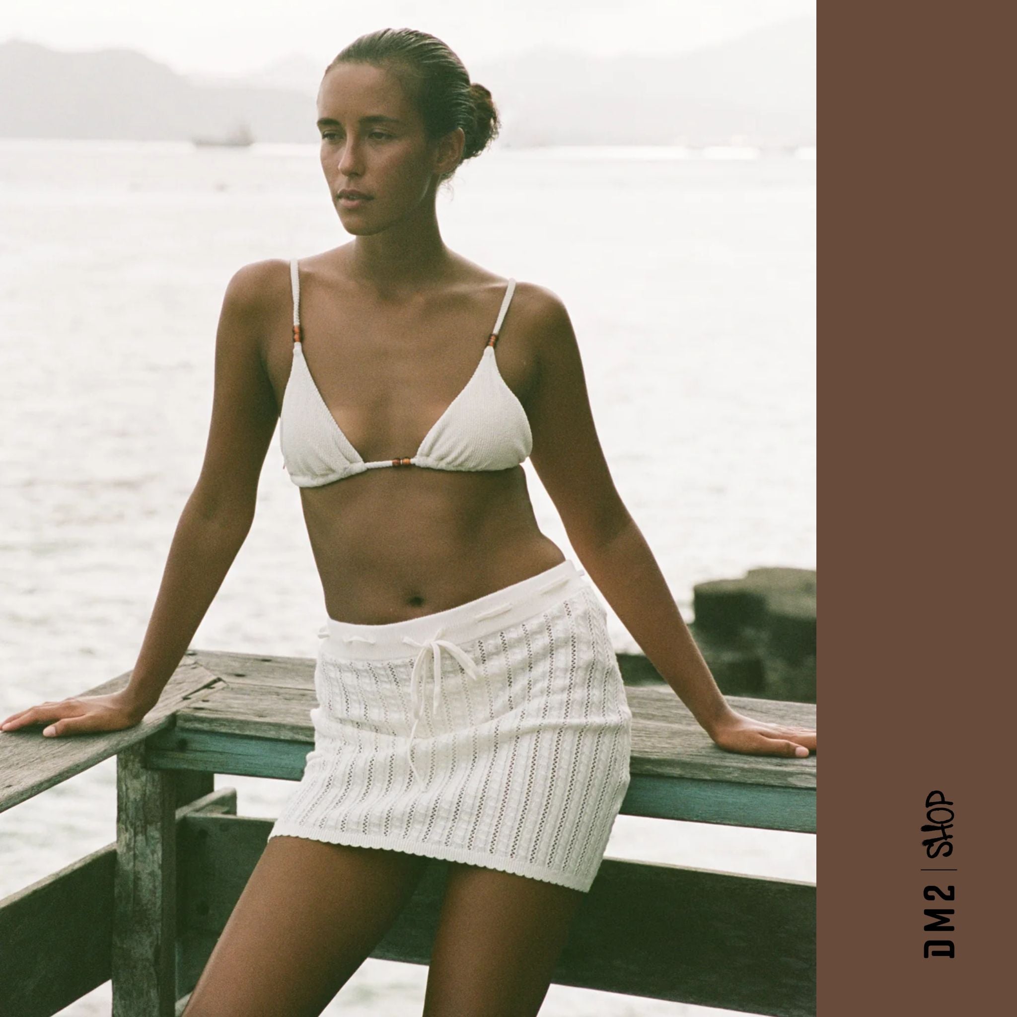 JUPE FEMME SCALLOP MINI, RHYTHM - DM2 SHOP