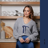 CARDIGAN SELENA NOIR ET GRIS, NANA THE BRAND - DM2 SHOP
