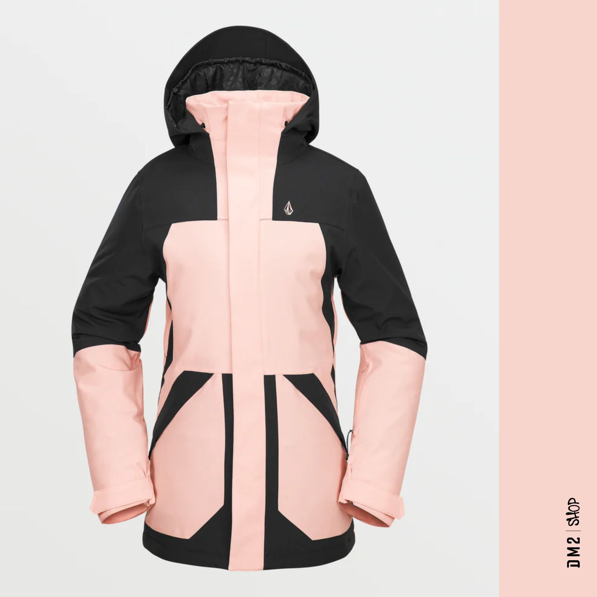 MANTEAU SKI - SNOW VOLCOM FEMME SHELTER 3D CORAL HAZE - DM2 SHOP