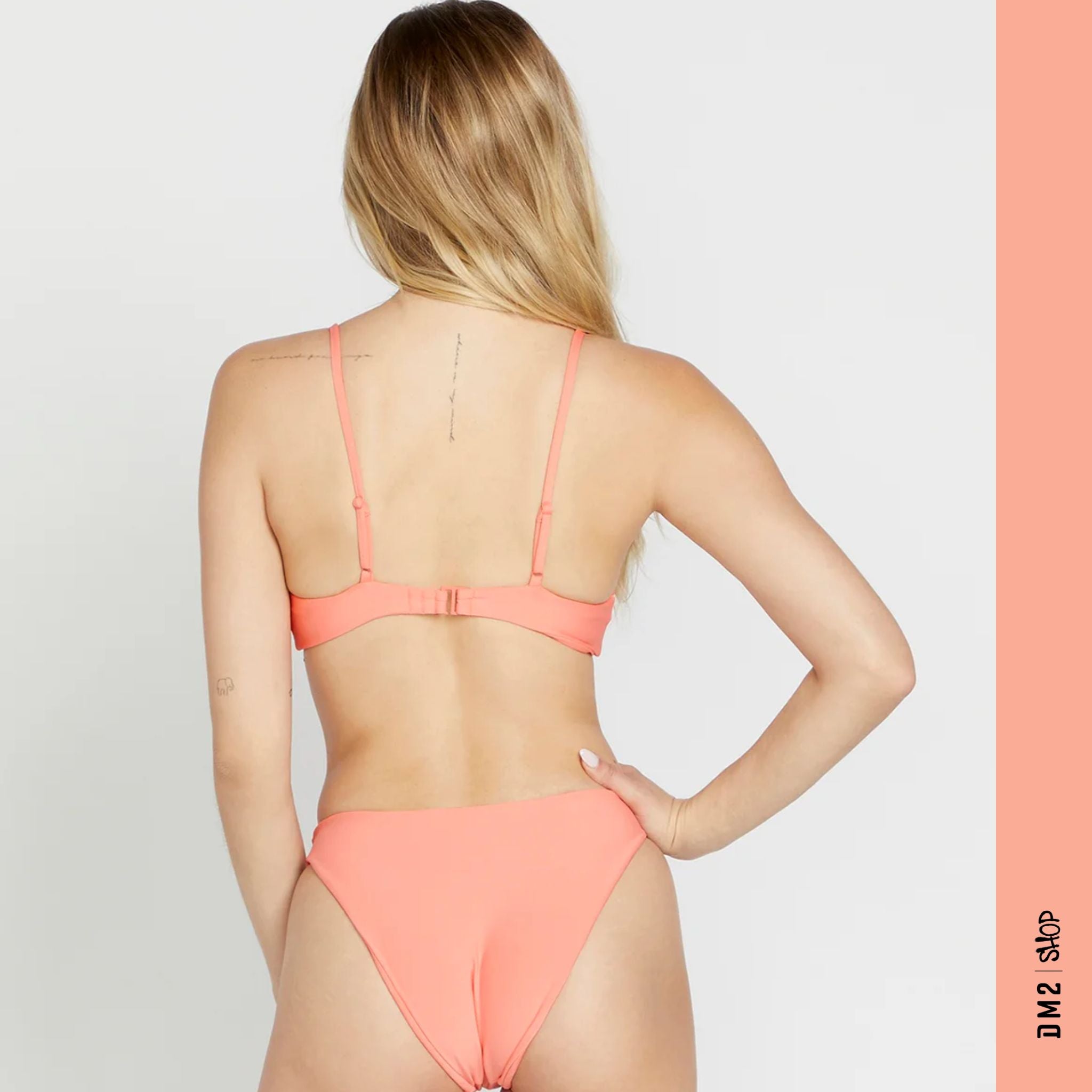 BIKINI HAUT FEMME SIMPLY SEAMLESS REEF PINK VOLCOM - DM2 SHOP