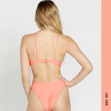 BIKINI HAUT FEMME SIMPLY SEAMLESS REEF PINK VOLCOM - DM2 SHOP